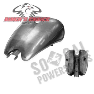 Biker's Choice 012823 2in. Stretched Steel Gas Tank 4 Gal - Picture 1 of 2