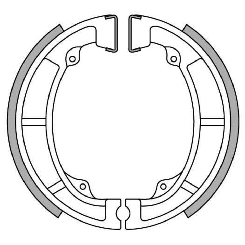 Zapatas de freno delanteras Newfren para Kawasaki KE175 1976-1983 Foto 1 de 1