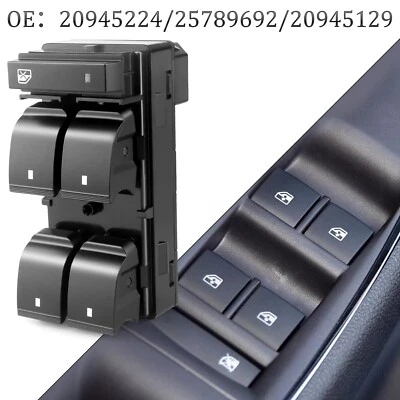 Master Power Window Door Switch For 2007-2013 Chevrolet Silverado 20945129 1500 Foto 1 de 4