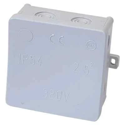 10x Feuchtraum Kabel Abzweigdose Verteilerdose 75x75 IP 54 NEU!!!  - Bild 1 von 2