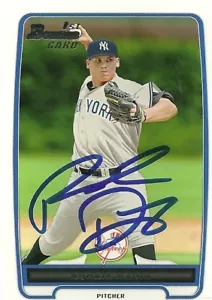 2012 Bowman ROOKIE DAVIS Signed Card autograph REDS YANKEES ONLY 7MLB GAMES - Picture 1 of 1