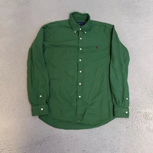 Ralph Lauren Shirt Mens Size Large Green Long Sleeve Button Up - Picture 1 of 7