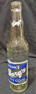 Reg. de colección Barq's Botella de soda POP 10 OZ diseño PAT 0 88026 bebida es buena EE. UU. - Imagen 1 de 5