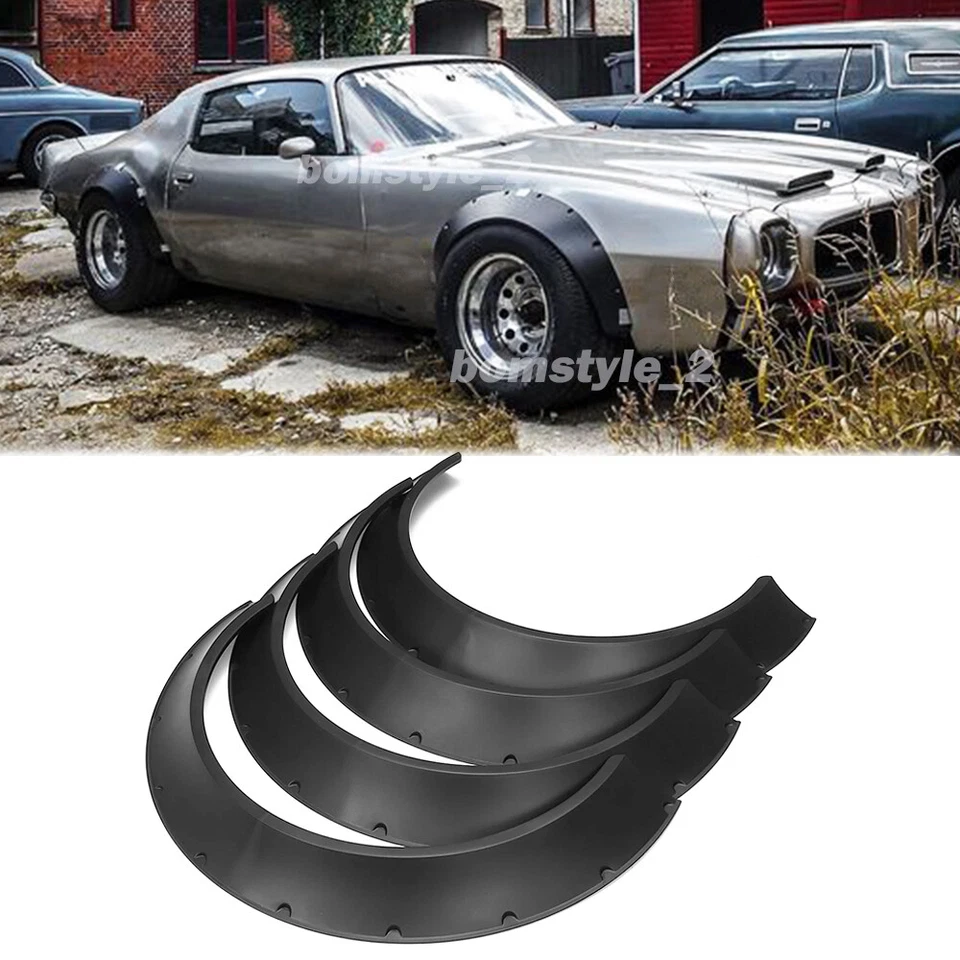 Kit de carrocería extra ancha protector contra llamaradas guardabarros 90 mm arco de rueda para Pontiac Firebird 326 Foto 1 de 4