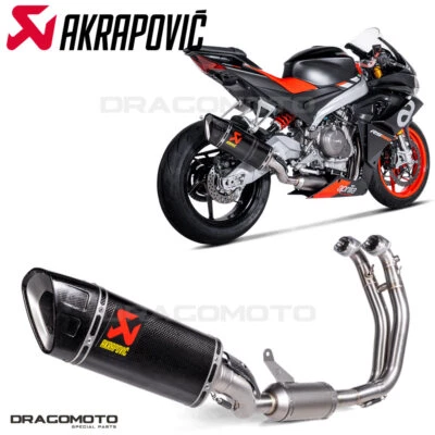Escape completo APRILIA RS 660 / TUONO 2021-2024 AKRAPOVIC carbono RC S-A6R3-APLC Foto 1 de 4