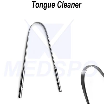Limpiador de Lengua Raspador Cuidado Bucal Dental Aliento Fresco Limpieza Lengua Instrumentos Foto 1 de 4
