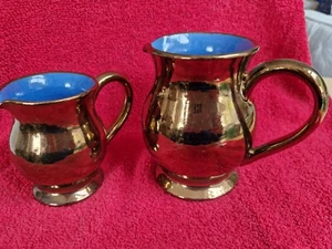 Vintage CREIGIAU COPPER LUSTRE - Picture 1 of 2