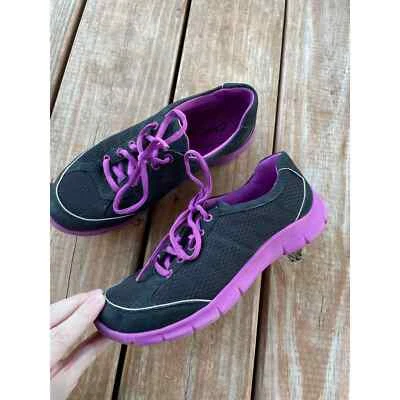 Zapatos para mujer Clarks Sumerset Clovelly Cool azul marino de lona con cordones talla 7 Foto 1 de 4