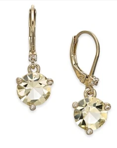 $48 kate spade new york Rise and Shine Jonquil Leverbacks Earrings Z107 - Picture 1 of 9