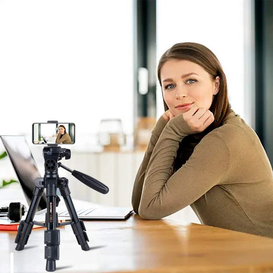 Table Portable Mini Tripod Flexible Stand Holder For DSLR Camera Phone ZOMEI - Image 1 of 4