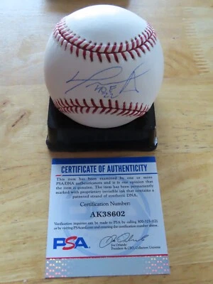 HOF DAVID ORTIZ signed Baseball World Series Champion BOSTON RED SOX PSA AK38602 - Image 1 of 3