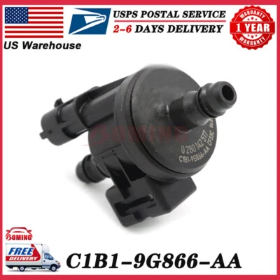 NUEVO C1B1-9G866-AA para Ford Focus Fiesta 2012-2017 válvula solenoide de purga de combustible EE. UU. Foto 1 de 4