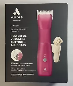Andis Professional eMERGE Cord/Cordless Clippers For Dogs #561127 - Picture 1 of 4