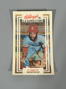 1983 Kellogg's 3-D Super Stars #21 Ozzie Smith - Picture 1 of 2