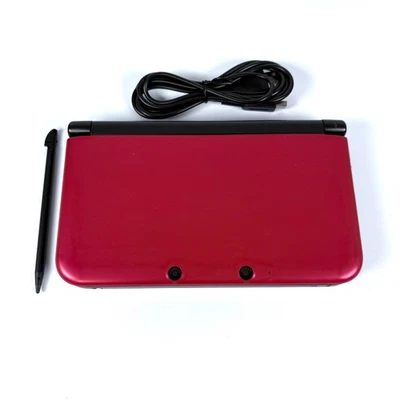 Nintendo 3DS XL LL Red Black NTSC-J Japanese Edition Console [Excellent] - Image 1 of 4