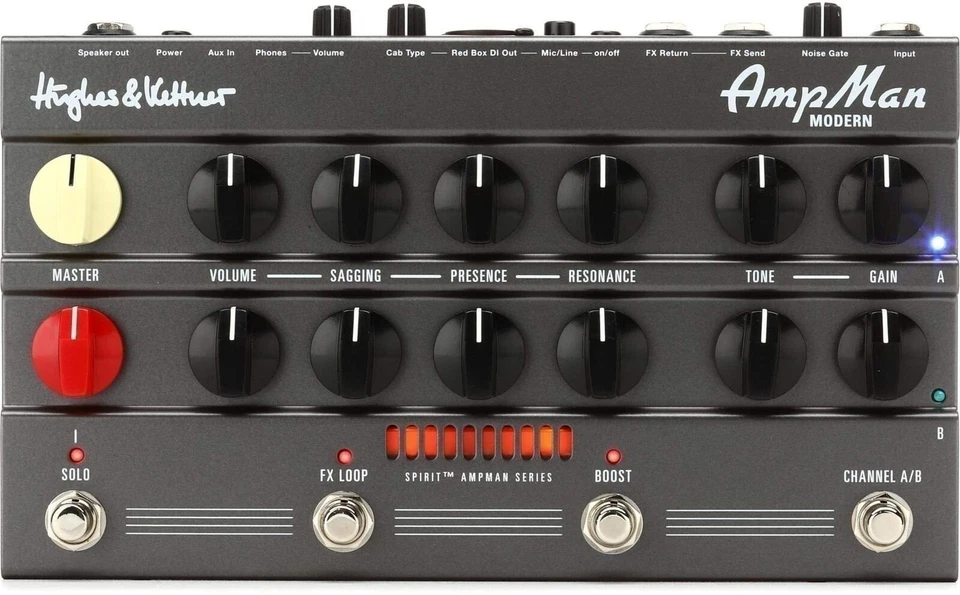 Hughes & Kettner AmpMan Modern 50-watt Guitar Amplifier Pedal - Image 1 of 1