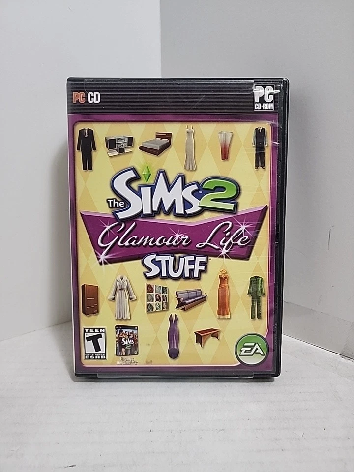 Sims 2: Glamour Life Stuff (PC, 2006) **NEW SEALED** - Image 1 of 4