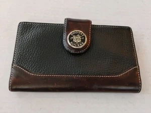 Portafoglio donna Dooney & Bourke nero e marrone - Foto 1 di 6