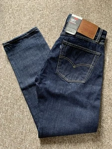 Jeans Levi 501 Ribete Talla 32/32 Años 80 Algodón Orgánico Botón Mosca Azul Pestaña Nuevos - Imagen 1 de 9