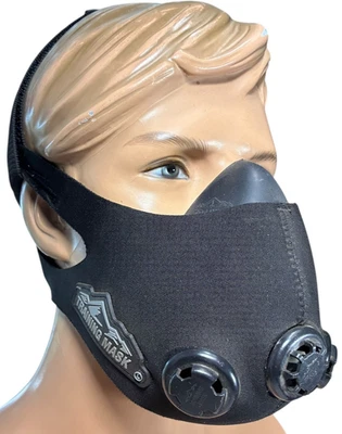 Training Mask Black Out Respiratory Resistance Breathing Training Device - Image 1 of 4