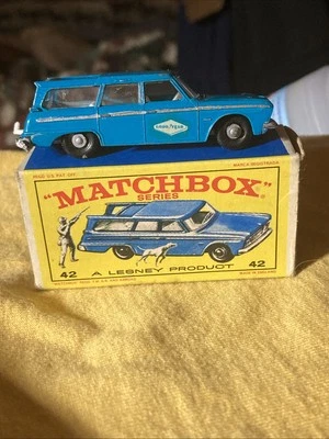 Matchbox By Lesney Made In England Studebaker Lark Wagionaire No Dog/Hunter - Image 1 of 4