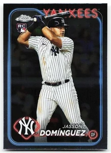 💎 [SP RC] 2024 Topps Cromo #44 Jasson Domínguez Variación de Imagen - Imagen 1 de 2