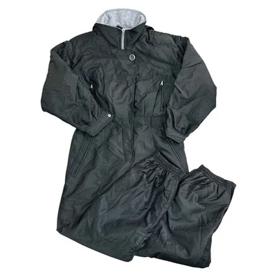 Vintage Ski Suit One Piece 90s Retro Snow Winter Outdoor Black Womens Large - Image 1 of 4