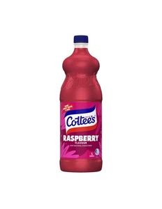 Cottee's Cordial Raspberry Cordial 1ltr x 1 - Picture 1 of 1