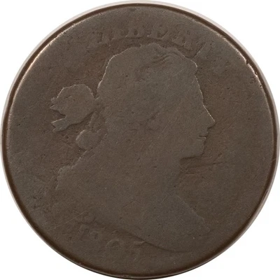 BUSTO DRAPEADO 1805 CENTAVO GRANDE - CIRCULADO, ¡ORIGINAL! Foto 1 de 2