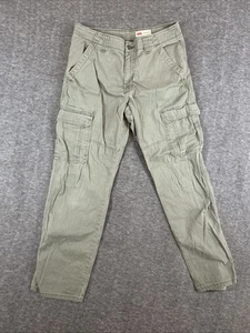 Pantalones cargo Wrangler para hombre 32x32 relajados algodón verde oliva - Imagen 1 de 10