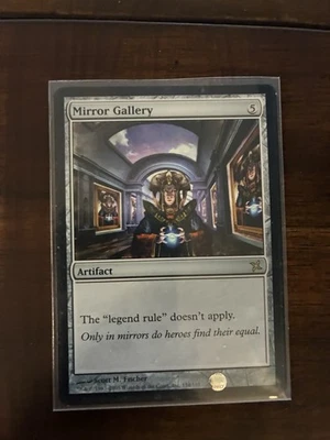 MTG, Mirror Gallery, Betrayers of Kamigawa, Rare, Artifact, Magic The Gathering - Image 1 of 4