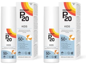 2 x P20 Kinderlotion Sonnenpflege für LSF 50+ sehr hohe UVA UVB Sonnenpflegecreme 100ml - Bild 1 von 1