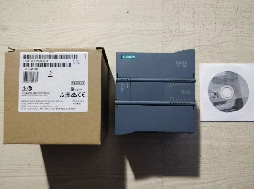 100% Siemens Brand New 6ES7212-1AE40-0XB0 CPU PLC Module In Box  1 PCS - Image 1 of 4