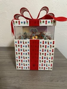 Vintage Disney "Winnie Puuh" Geschenk Spieluhr Weihnachtsgeschenk. Rot und Weiß - Bild 1 von 15