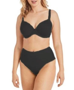 Maidenform Women's Panties Shaping Thong 2 Pack Underwear Panty L Xxl Black New - Picture 1 of 2