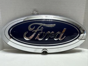 Front Bumper Cover Main Grille Emblem Logo Chrome 2021-2023 Ford F150 - Picture 1 of 11