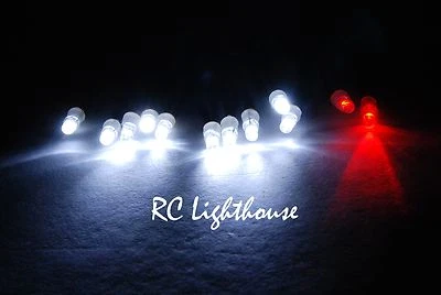 Traxxas Slash 4x4 LED Light set RPM full light set  10W2R  JR JST #54 - Image 1 of 4