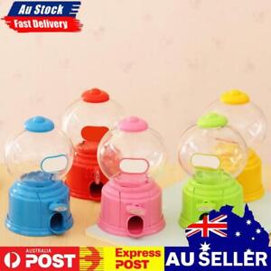 Cute Sweets Mini Candy Machine Bubble Gumball Dispenser Coin Bank Kids Toy