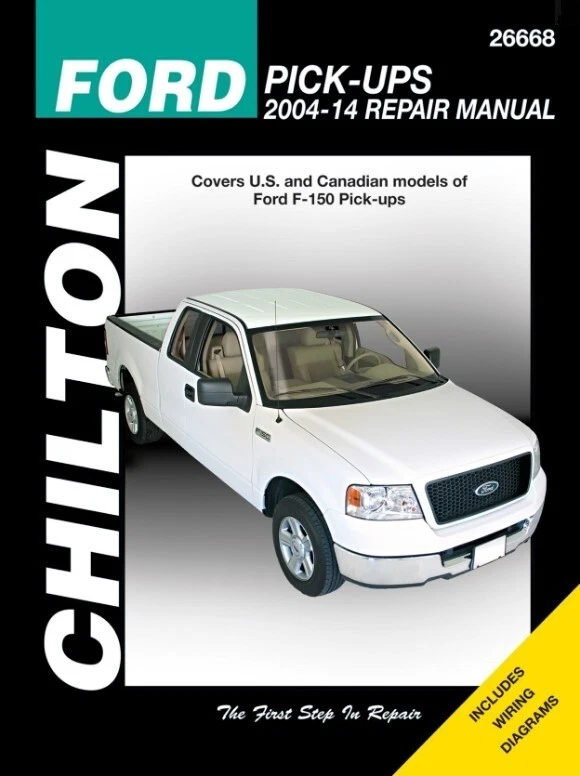 2004-2014 F150 Ford F-150 Pickup Chilton's Total Car Care Service Manual 1251 - Image 1 of 1