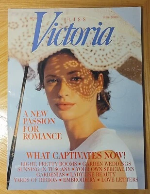 Bliss Victoria Magazine June 2000 A New Passion For Romance Foto 1 de 4