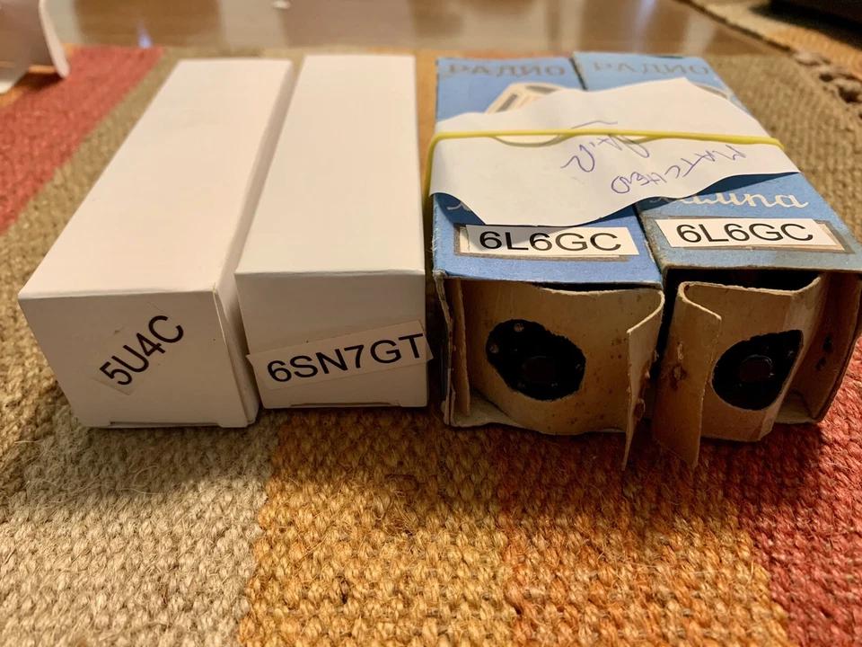 AMI D40 D80 Jukebox Tubes for Model DD Amplifier - Image 1 of 4