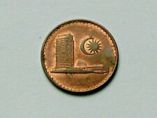 Malaysia 1967 1 SEN Coin with Toned-Lustre