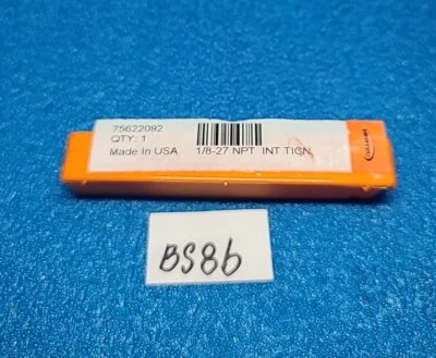 HERTEL 1/8-27 NPT INT TICN 1 PC Foto 1 de 4