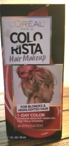 L'Oreal Colorista Hair Makeup Hot pink 300 - Picture 1 of 5