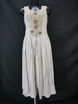 Meico Landhaus beige mit Wienernaht hammer Landhaus Kleid Trachtenkleid Gr.34 - Bild 1 von 4