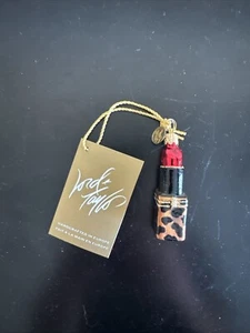 VTG Lord and Taylor Cheeta Lipstick Christmas Ornament NWT - Picture 1 of 3