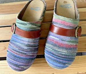 Dansko- -Woven Espadrilles Jute Pro Clogs- -Women's Size EU 36 - Picture 1 of 7