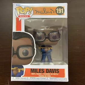 Funko Pop! Rocks: Figura de vinilo Miles Davis #191 ** Totalmente nueva en caja*** - Imagen 1 de 6