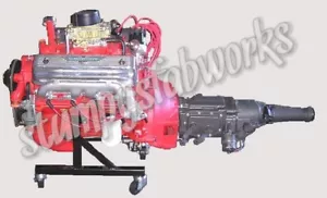 Ford Y Block 239 272 292 312 317 341 ford engine stand cradle & HDP Caster Kit - Picture 1 of 6