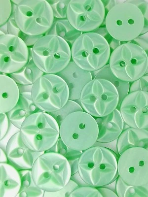 STAR BUTTON, SIZE 20L -1/2", SHINY FINISH, 144 PIECES, FREE SHIPPING USA - Image 1 of 4